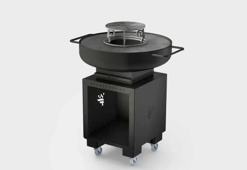  BRASERO BARBECUE PLANCHA - GRANDGOUSIER 750 ROND - 10% DE REMISE IMMÉDIATE*