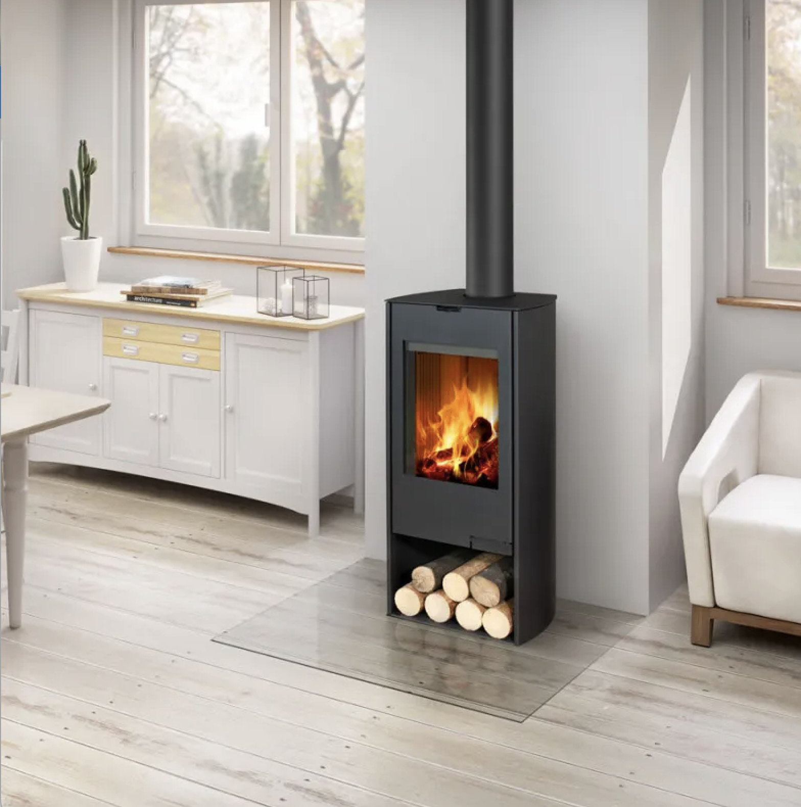 TALA N 6 KW - FINITION ACIER NOIR - 10% DE REMISE IMMÉDIATE*